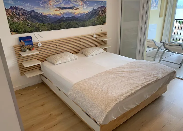 Vue Apartmán Calvi (Corsica)